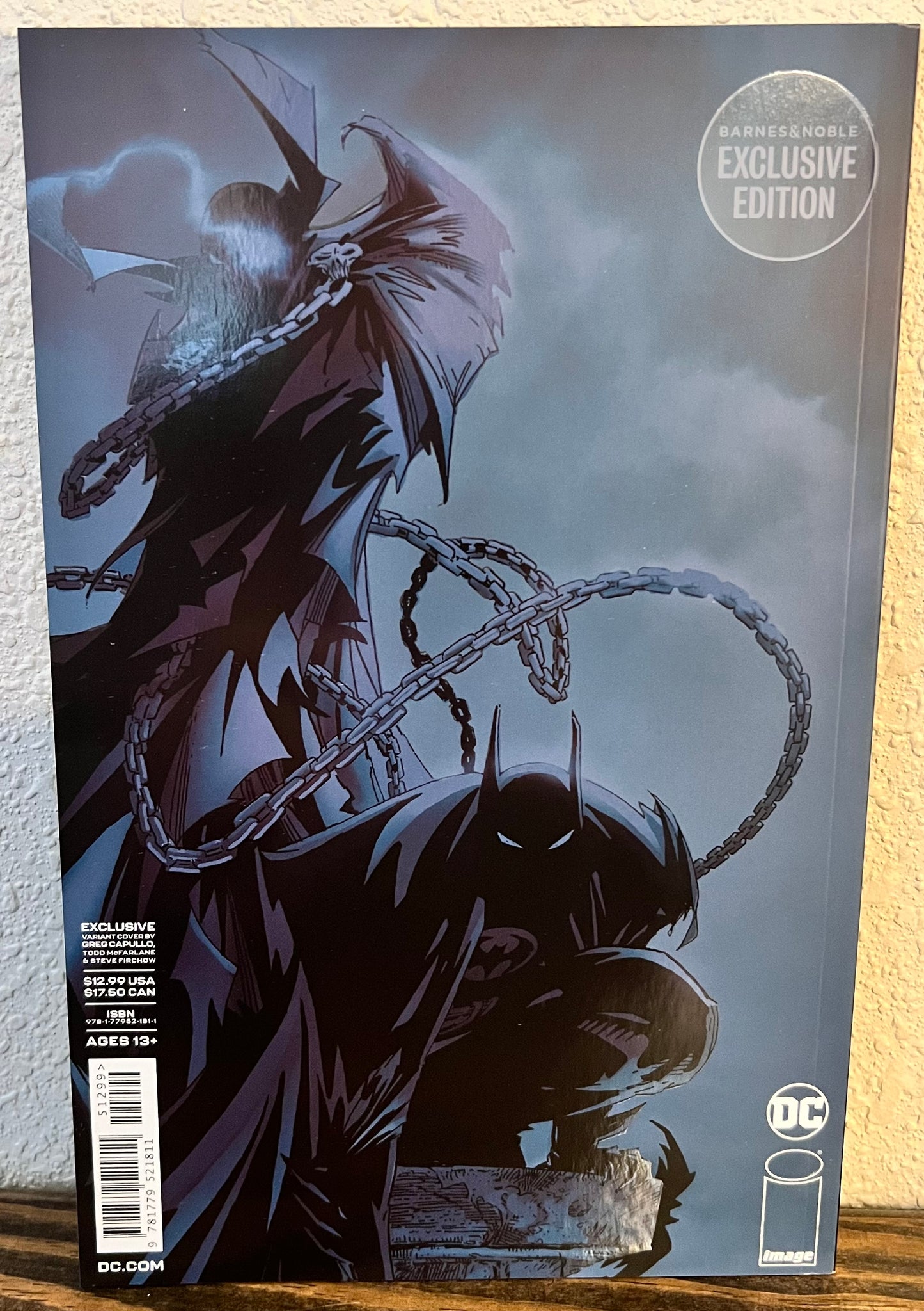 Batman Spawn #1 2022 DC Image Comics Barnes & Noble Exclusive Variant Cover