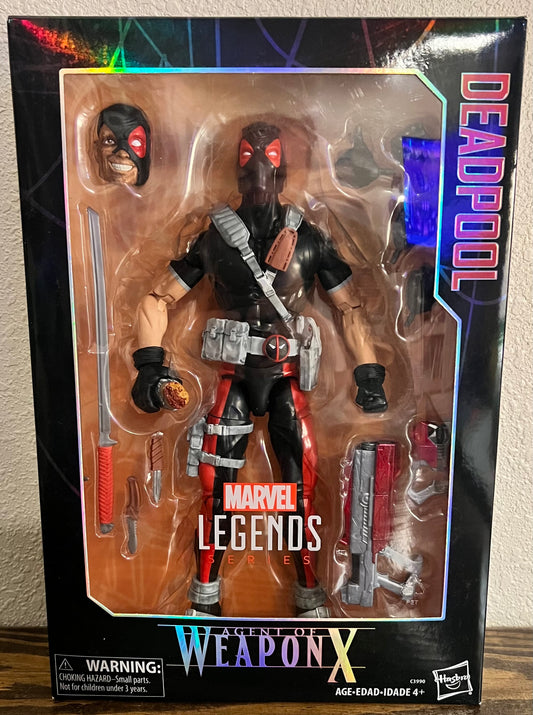 Marvel Legends 12 inch 1/6 scale Deadpool (Agent of Weapon X)