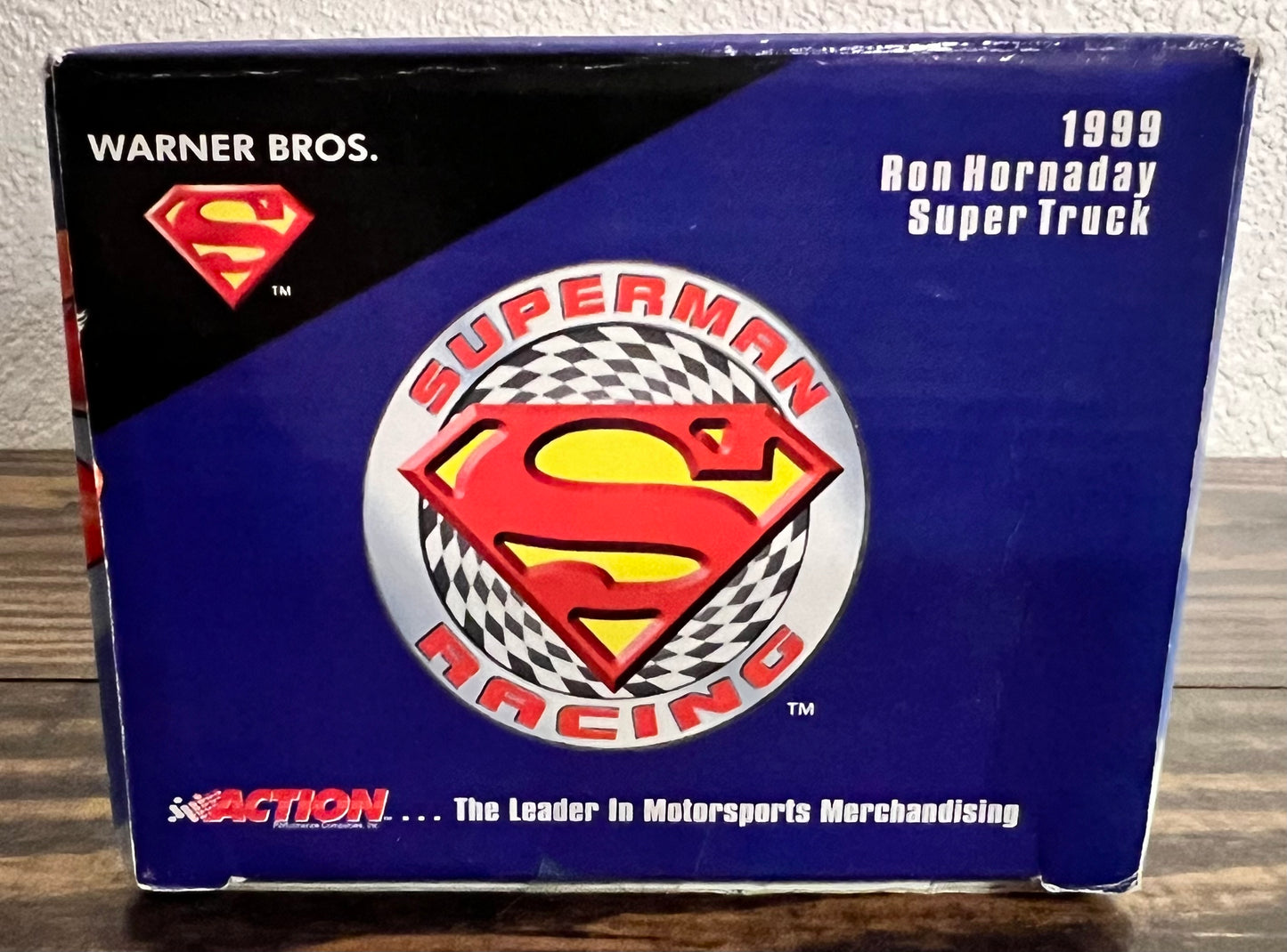 1999 Ron Hornaday #16 "SUPERMAN" Chevy Race Truck 1/24 Action Bank 1 of 3500