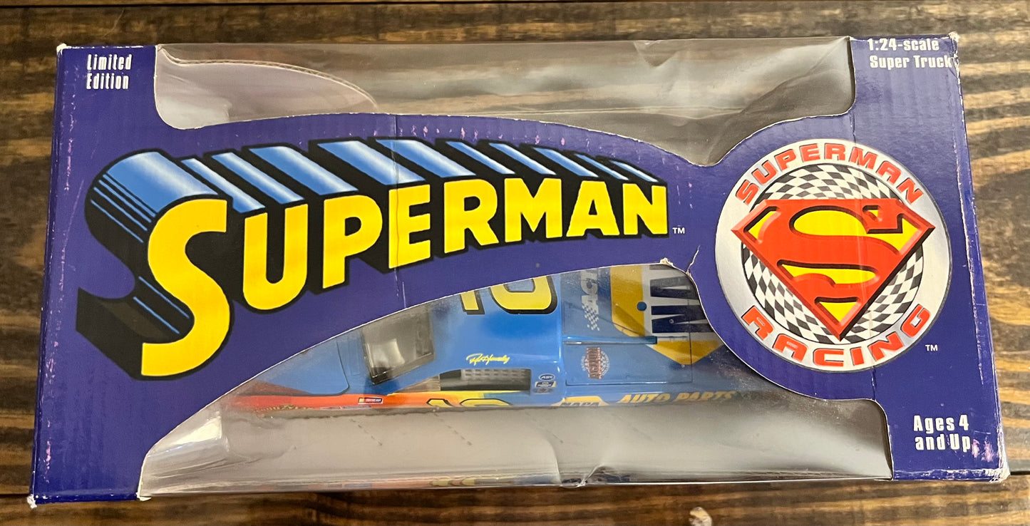 1999 Ron Hornaday #16 "SUPERMAN" Chevy Race Truck 1/24 Action Bank 1 of 3500