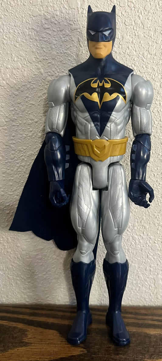 12" Batman Action Figure 2014 DC Comics with Cloth Cape