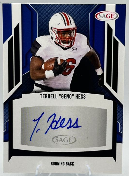 2024 Sage Terrell "Geno" Hess Auto #A-GH