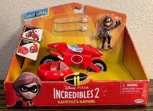 Disney Pixar Incredibles 2 Elasticycle & Elastigirl