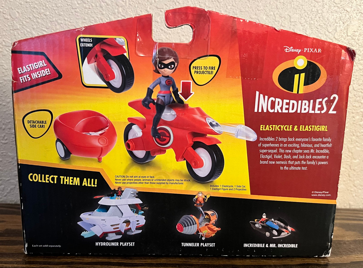 Disney Pixar Incredibles 2 Elasticycle & Elastigirl