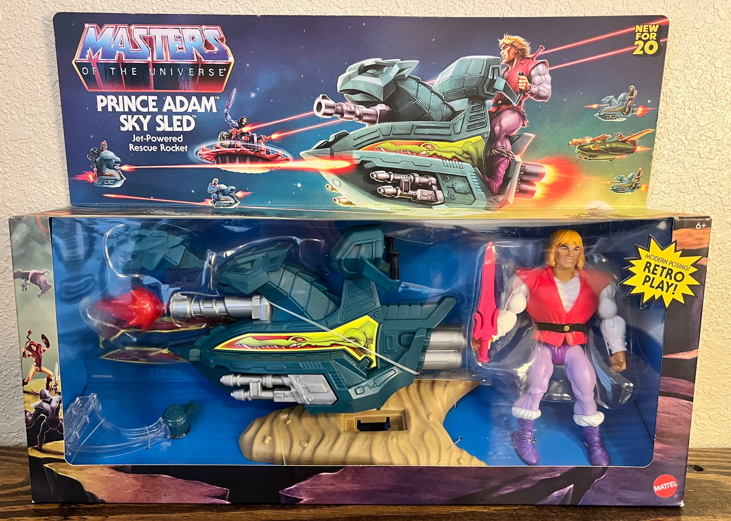 Masters Of The Universe Origins Prince Adam & Sky Sled