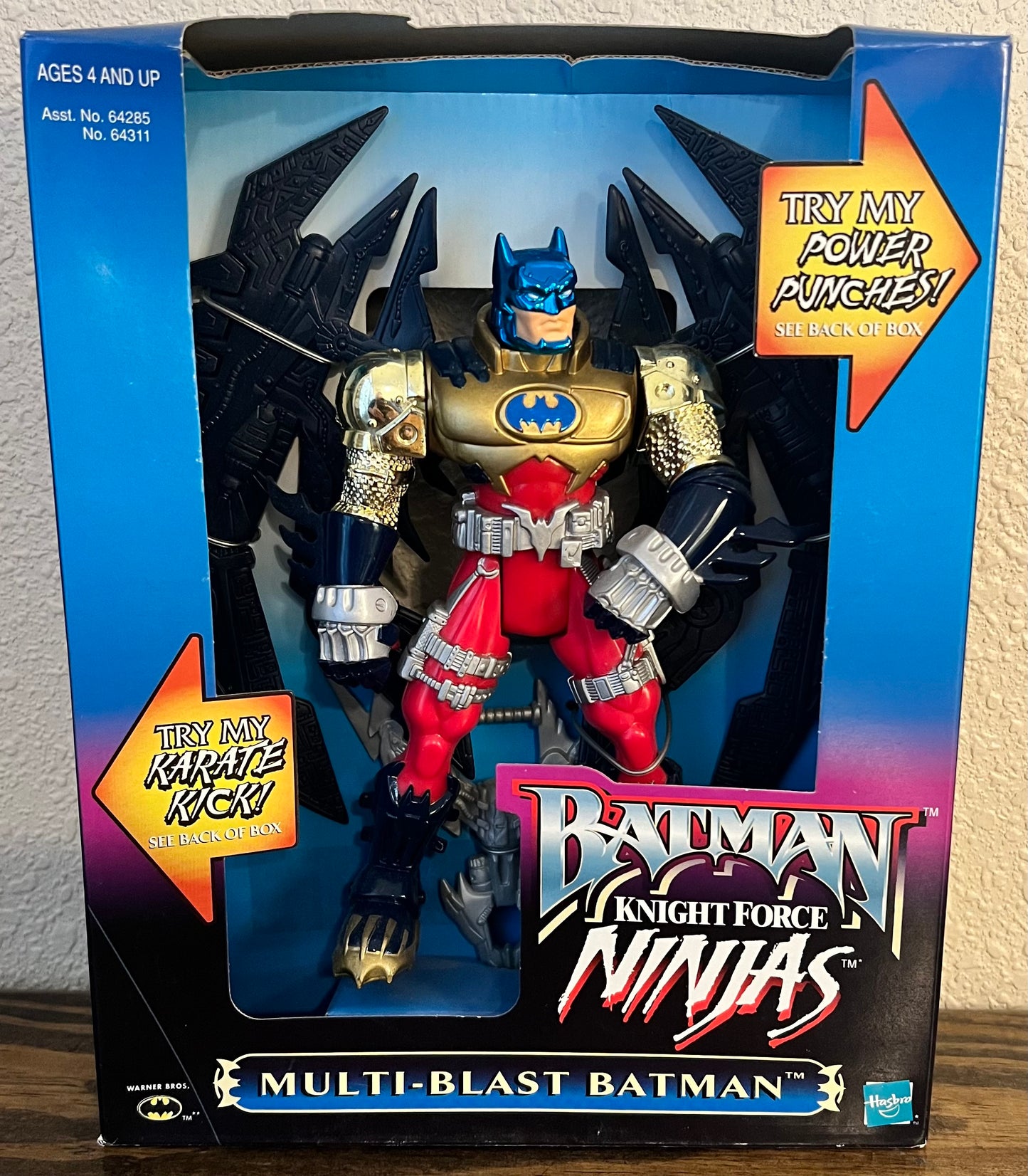 8" Batman Knight Force Ninjas Deluxe Multi-Blast Action Figure