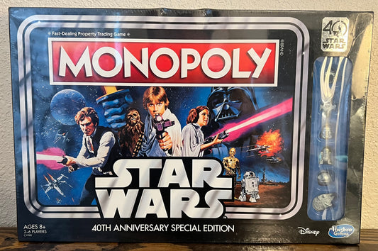 Star Wars 40th Anniversary Special Edition Monopoly