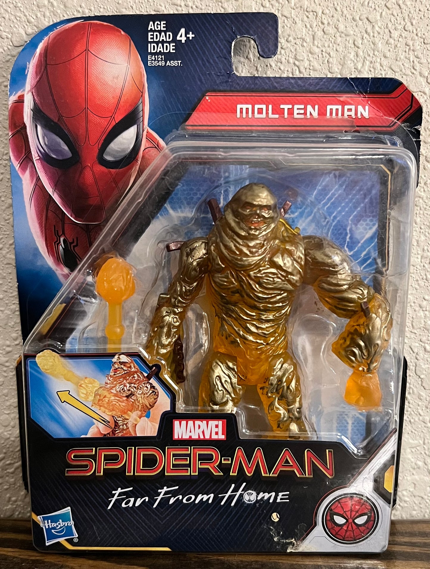 Spider-Man Far From Home Molten Man Action Figure