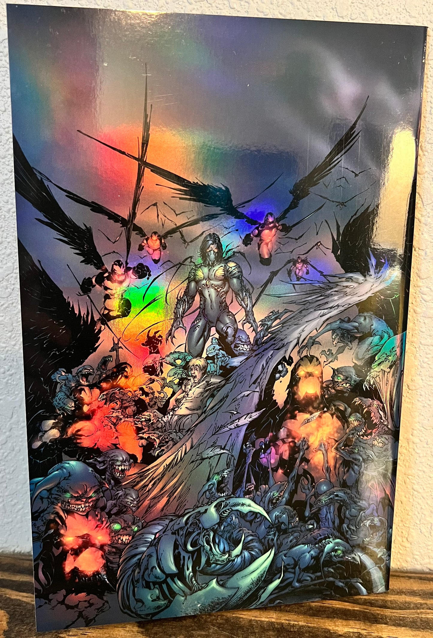 The Darkness Comic #25 Foil Holo Wraparound Cover