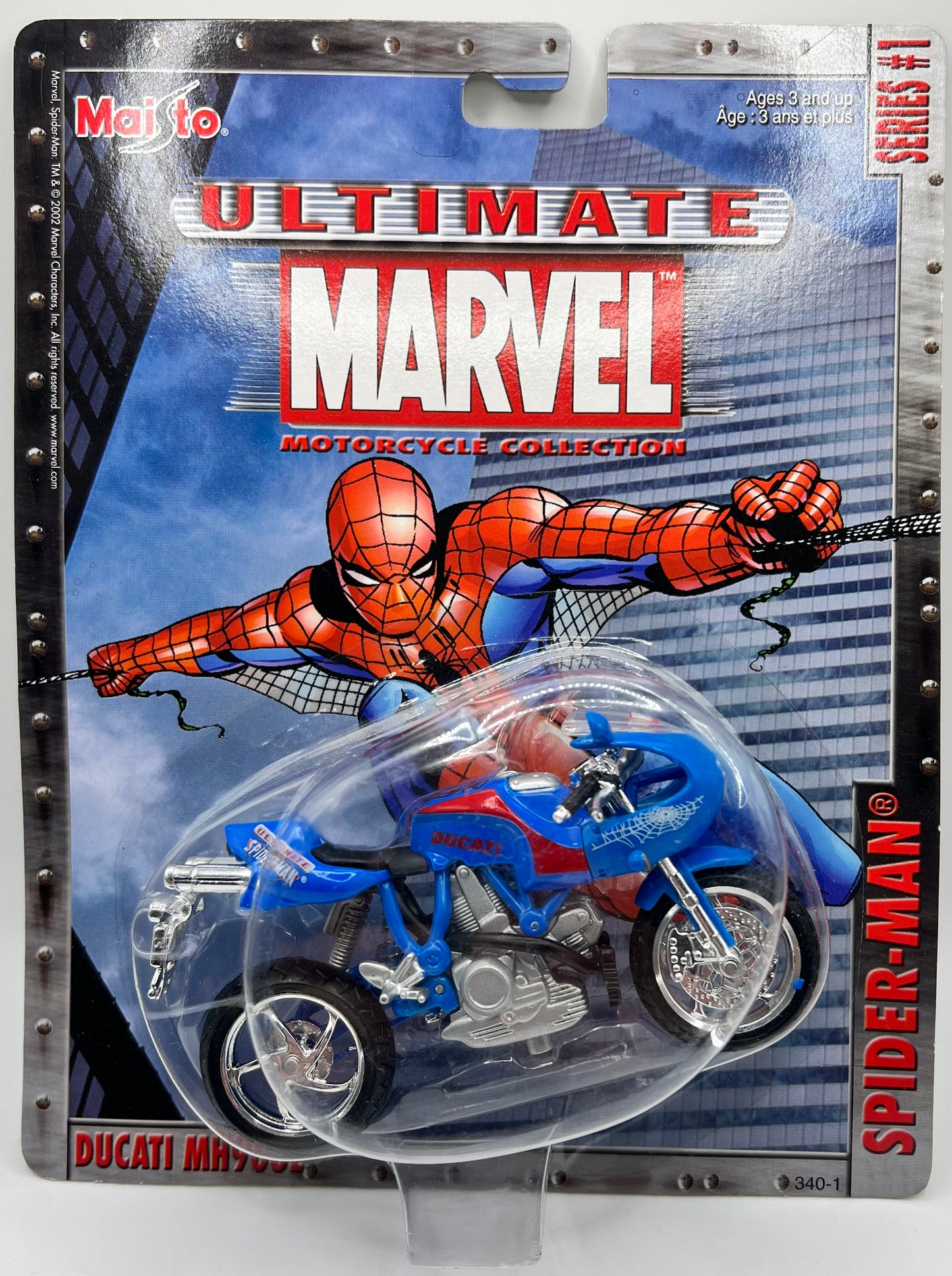 Ultimate Marvel Motorcycle Collection Spider-Man Ducati MH900E