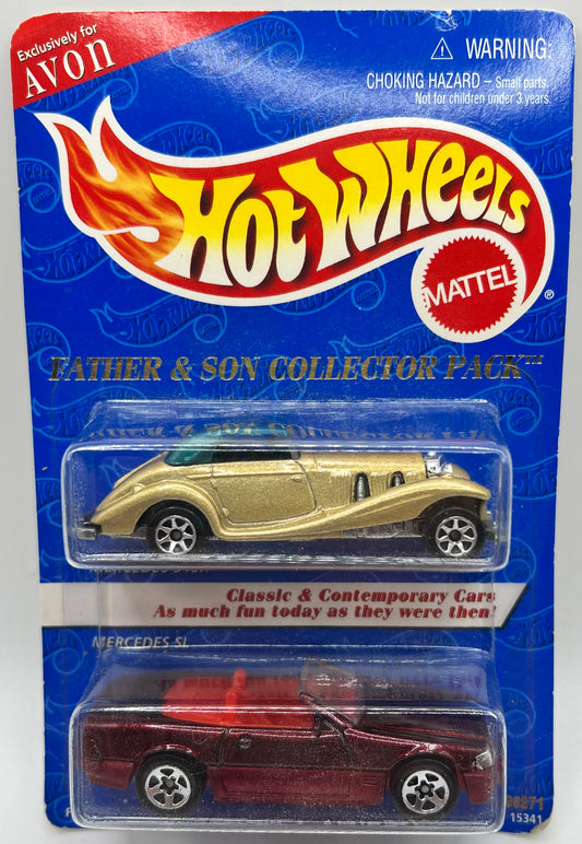 Hot Wheels Father and Son Collector's Pack Mercedes 540K & SL