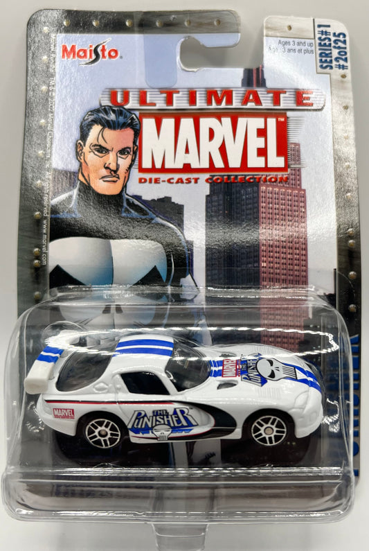 Ultimate Marvel Die-Cast Punisher Dodge Viper GT2