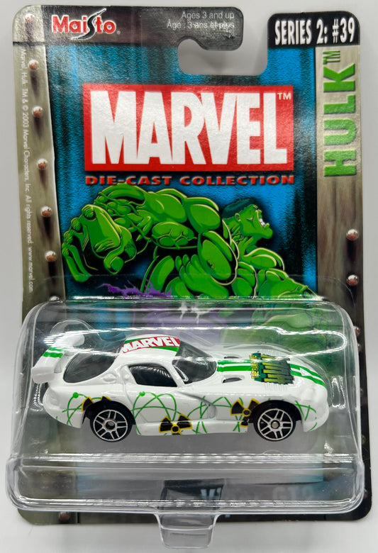 Marvel Die-Cast Collection The Hulk Dodge Viper