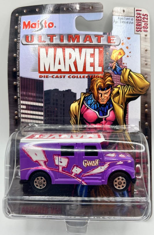 Ultimate Marvel Die-Cast Collection Gambit Armored Van