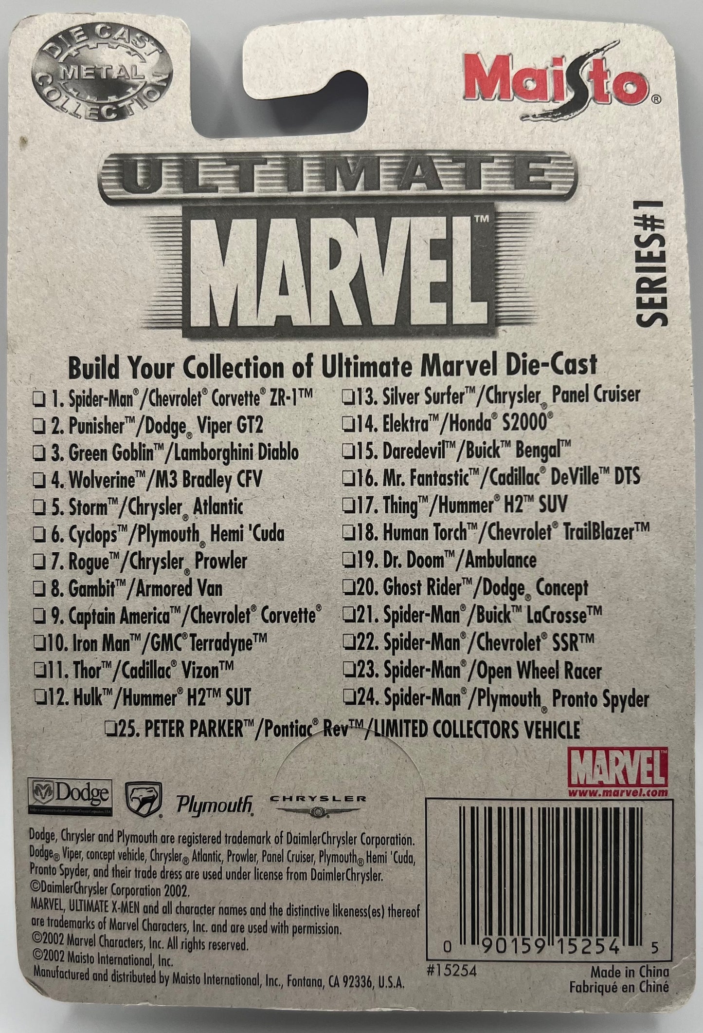 Ultimate Marvel Die-Cast Collection Cyclops M5