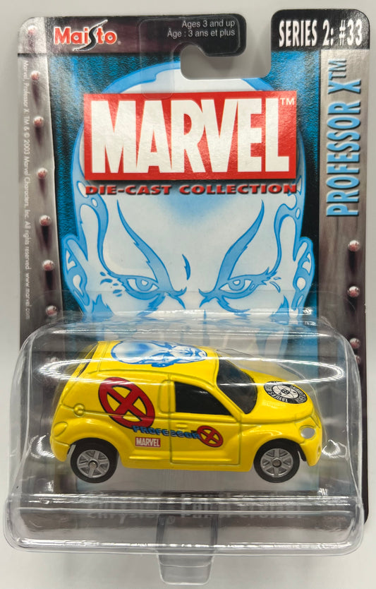Marvel Die-Cast Collection Professor X  Chrysler Panel Cruiser