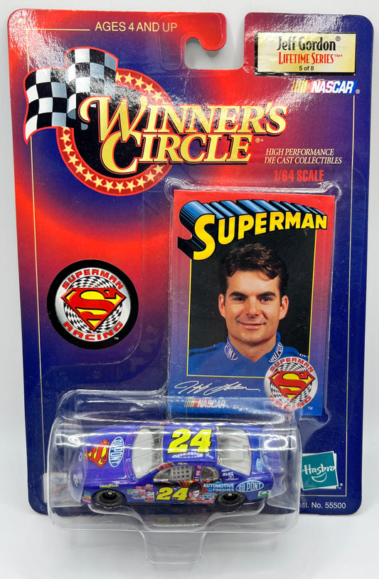 1999 Winners Circle 1/64 Lifetime Series Jeff Gordon #24 Superman Monte Carlo