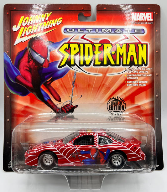 Johnny Lightning Ultimate Spider-man Die Cast Car MOC Limited Edition