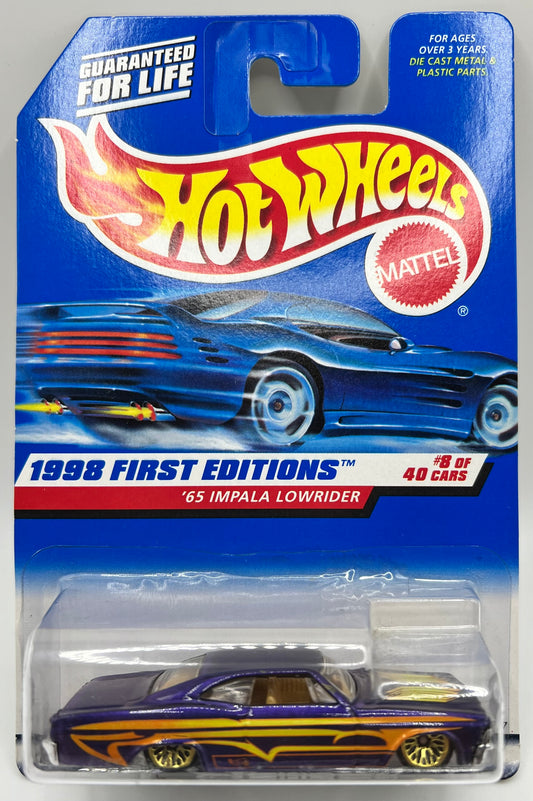 Hot Wheels 1998 1st Editions 65 Impala Low Rider #380