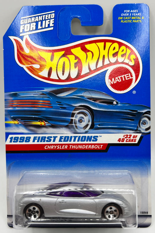 Hot Wheels 1998 1st Editions Chrysler Thunderbird #671