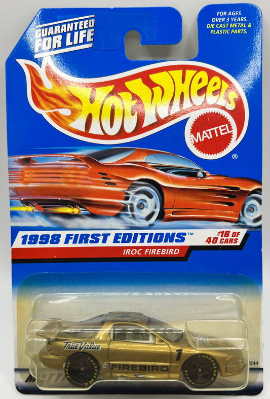 1998 Hot Wheels #653 1998 First Editions 16/40 - IROC Firebird