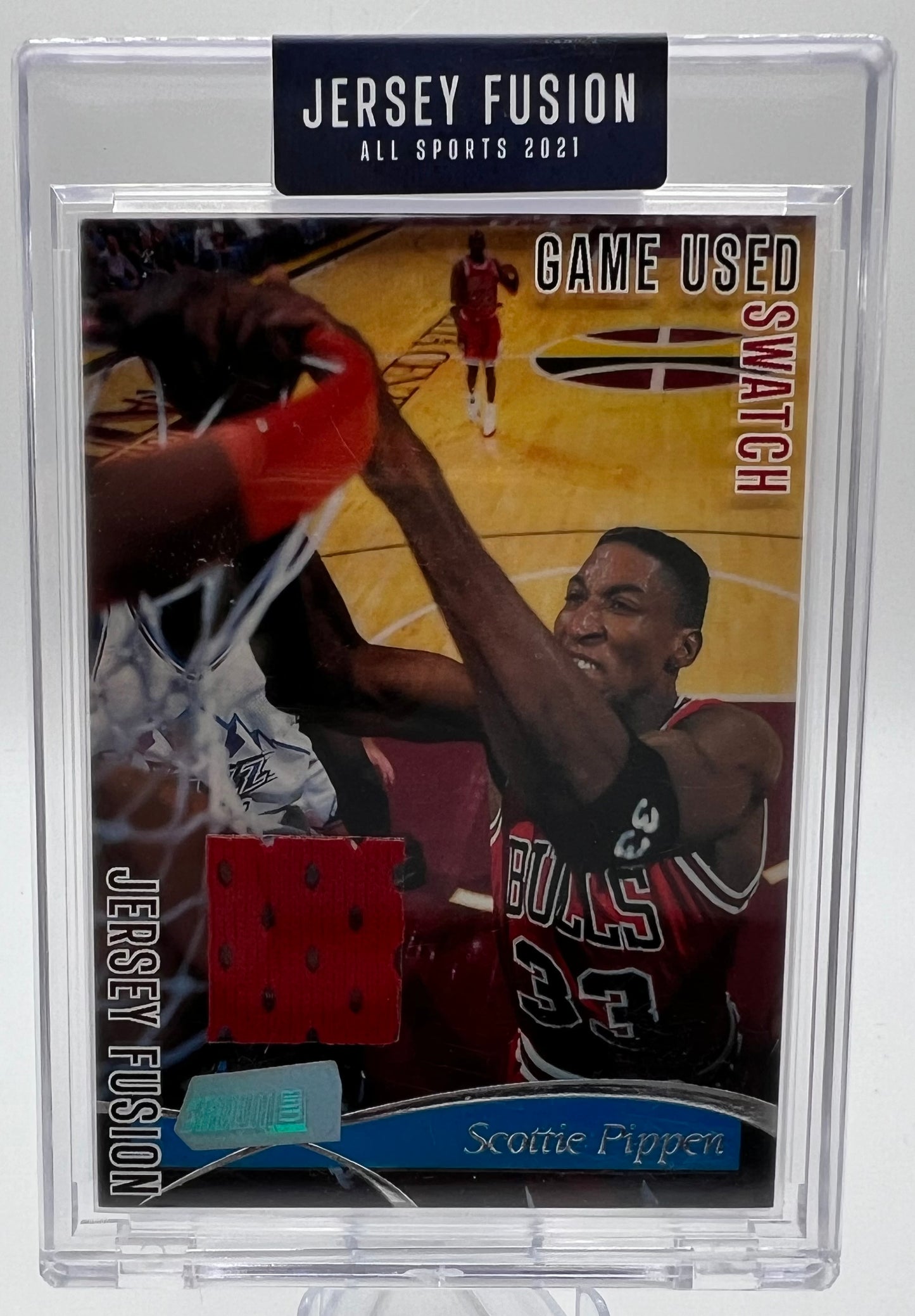 2021 Jersey Fusion All Sports Edition Skottie Pippen Patch Basketball Card