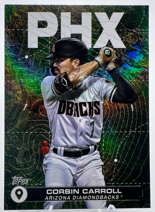 Corbin Carroll Arizona Diamondbacks 2024 Topps Series 2 City to City PHX