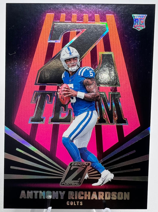 2023 Panini Zenith - Z-Team #25 Anthony Richardson (RC)