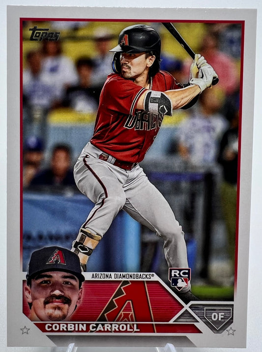 2023 Topps Corbin Carroll RC #401 Arizona Diamondbacks