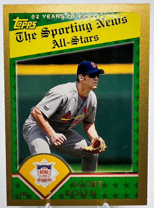 2003 Topps Gold The Sporting News All-Stars Scott Rolen #326/2003