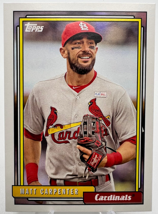 Matt Carpenter 2017 Topps Archives 1992 Retro #222 St. Louis Cardinals