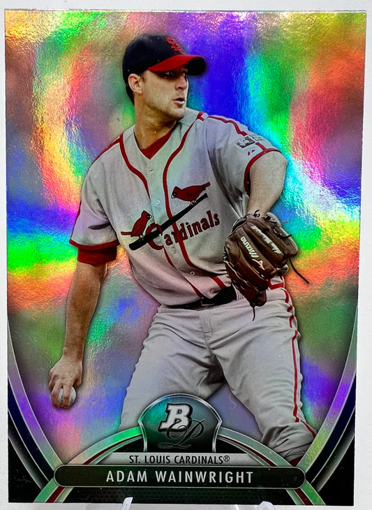2013 Bowman Platinum #7 Adam Wainwright St. Louis Cardinals Holo