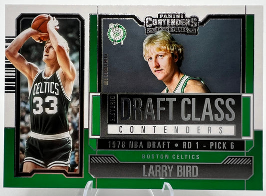 2023-24 Panini Contenders - Historic Draft Class Contenders #21 Larry Bird