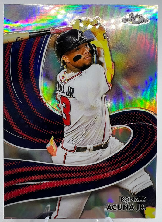 2024 Topps Chrome Strokes #S-12 Ronald Acuna Jr. Braves