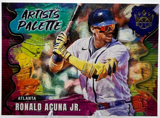 2022 Diamond Kinds Artists Palette Ronald Acuna Jr Baseball Card