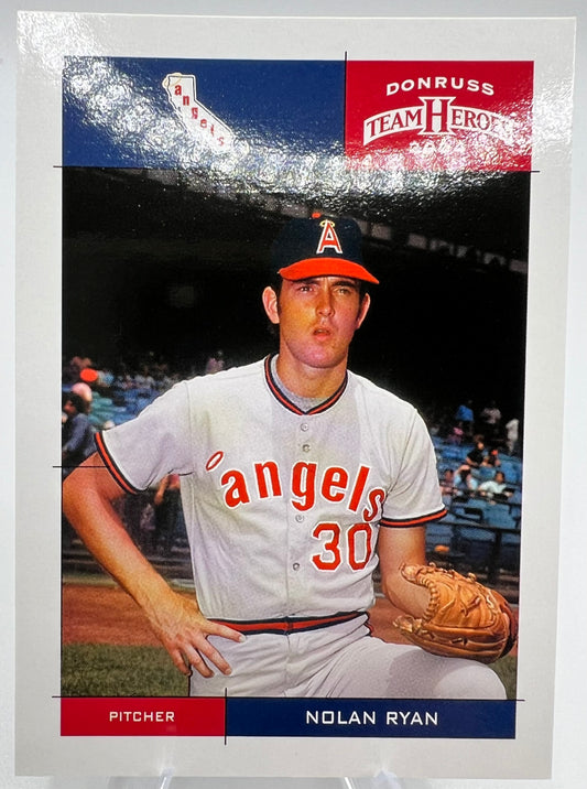 2004 Donruss Team Heroes Nolan Ryan #15 Baseball Card