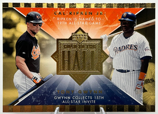 2007 Upper Deck Road To The Hall Cal Ripken Jr/ Tony Gwynn #CRT-G6