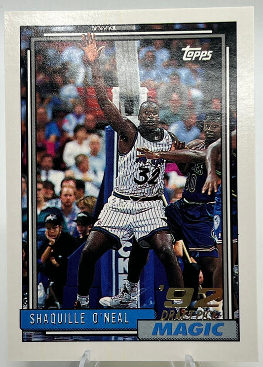 1992-93 Topps Shaquille O'Neal Rookie Basketball Card