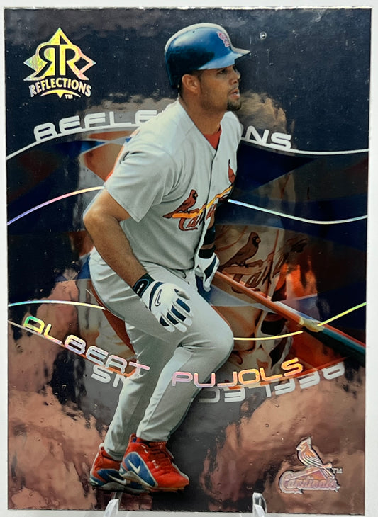2004 Upper Deck Reflections Albert Pujols Baseball Card