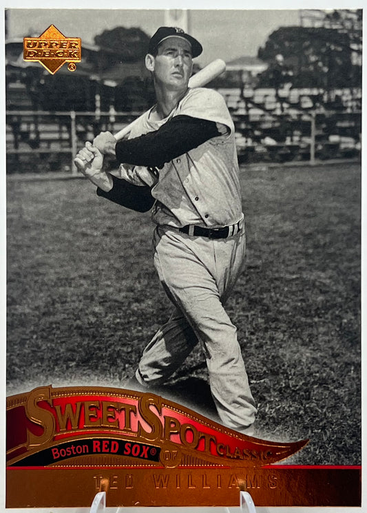 2005 Upper Deck Sweet Spot Classics Ted Williams Baseball Card