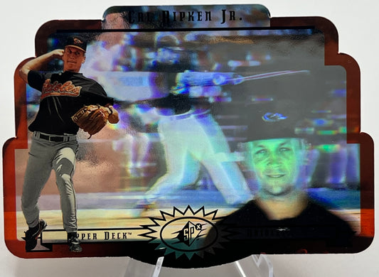 1996 Upper Deck SPX Holoview Die-Cut Cal Ripken Jr Baseball Card