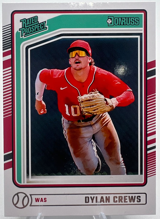 2024 Panini Donruss - Rated Prospects #136 Dylan Crews (RC)