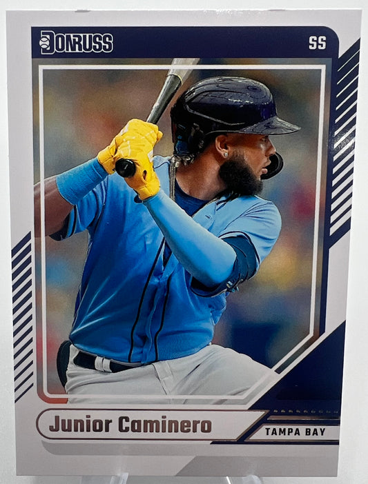 2024 Panini Donruss - #40 Junior Caminero (RC) Rookie