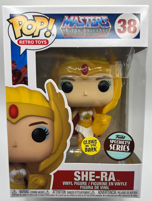Funko Pop! MOTU She-Ra #38 Specialty Series Glow in the Dark