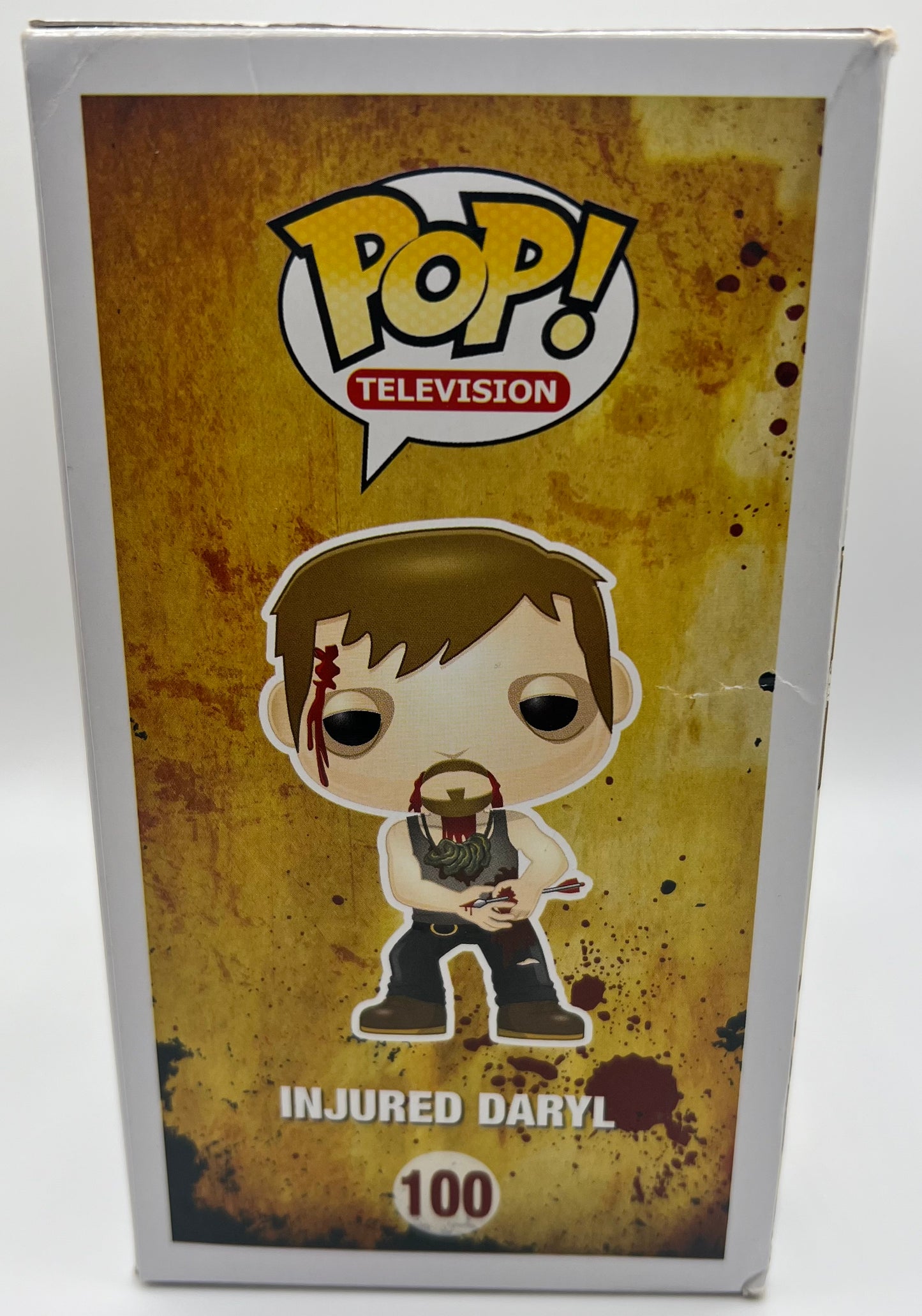 Funko Pop! Vinyl: The Walking Dead Daryl Dixon (Injured) #100 Damaged