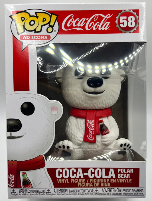 Funko Pop Coca-Cola Polar Bear #58 2019 Release