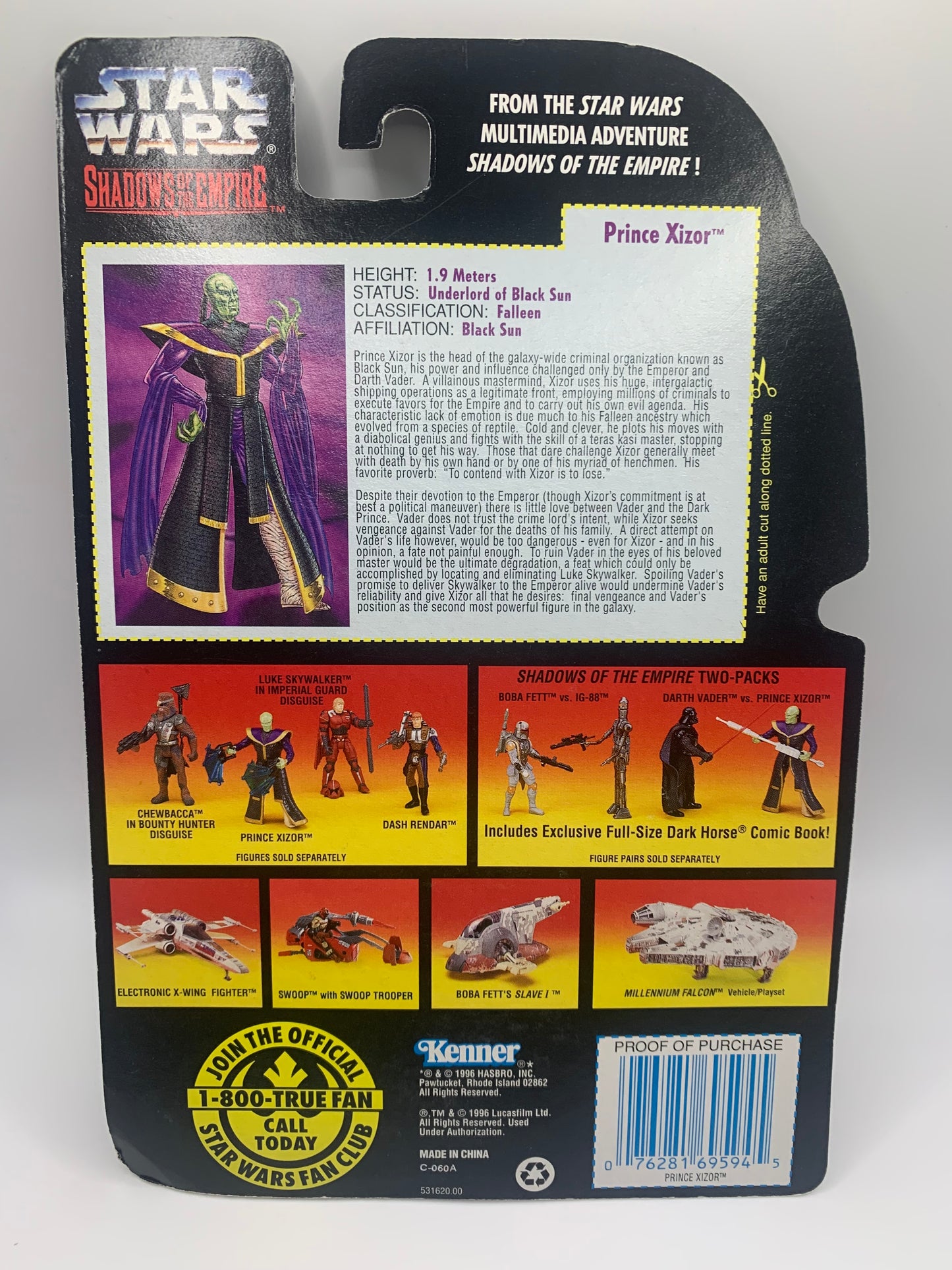 Star Wars  Prince Xizor