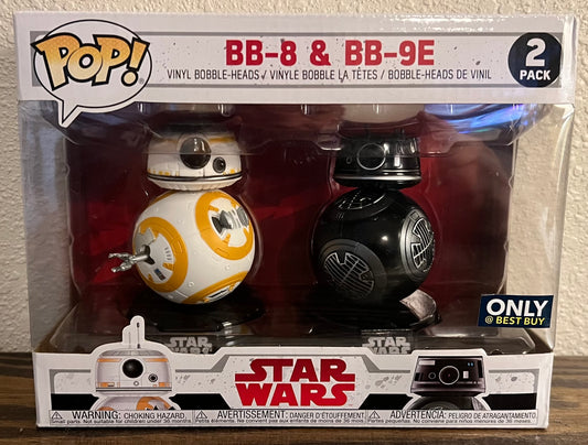 Funko Pop Star Wars 2-Pack BB-8 & BB-9E