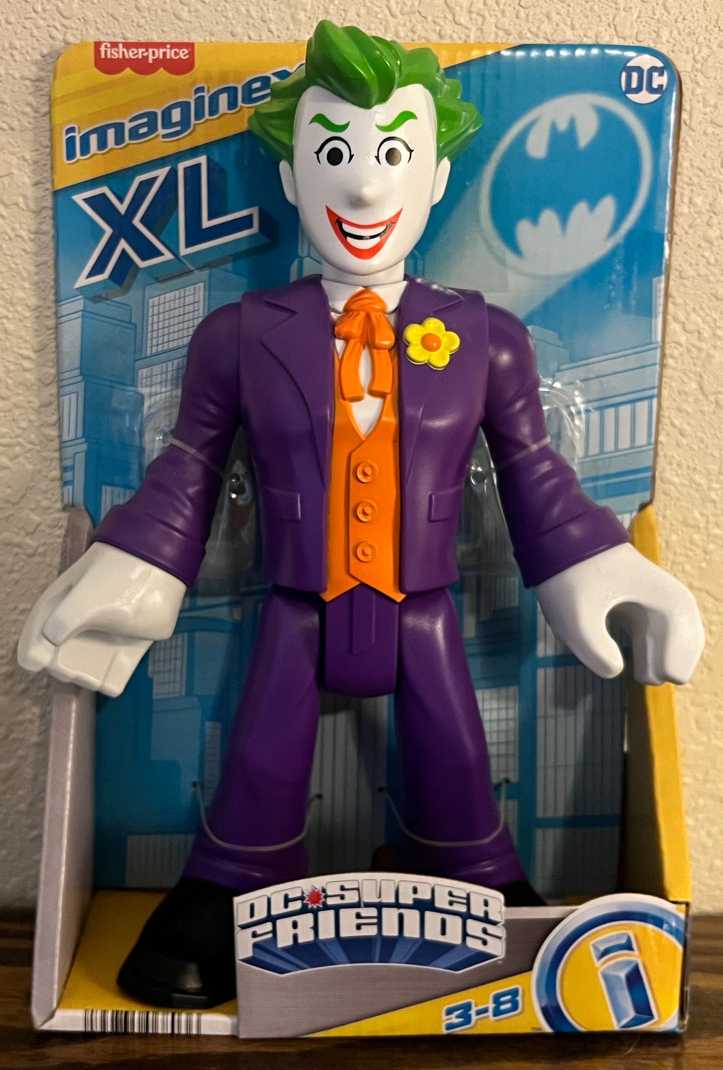 Fisher-Price Imaginext XL DC Comics Super Friends 10" Joker Action Figure