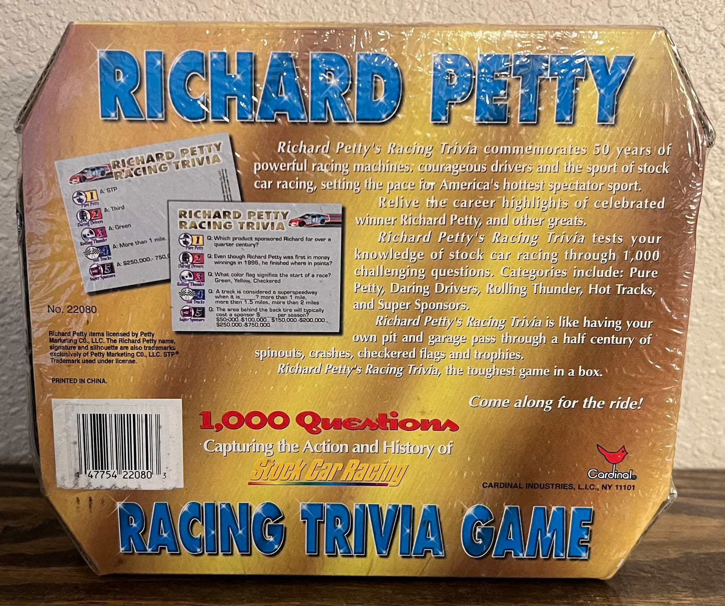 Richard Petty Racing Trivia Game